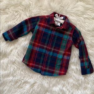 Lightly worn boy button down shirt.